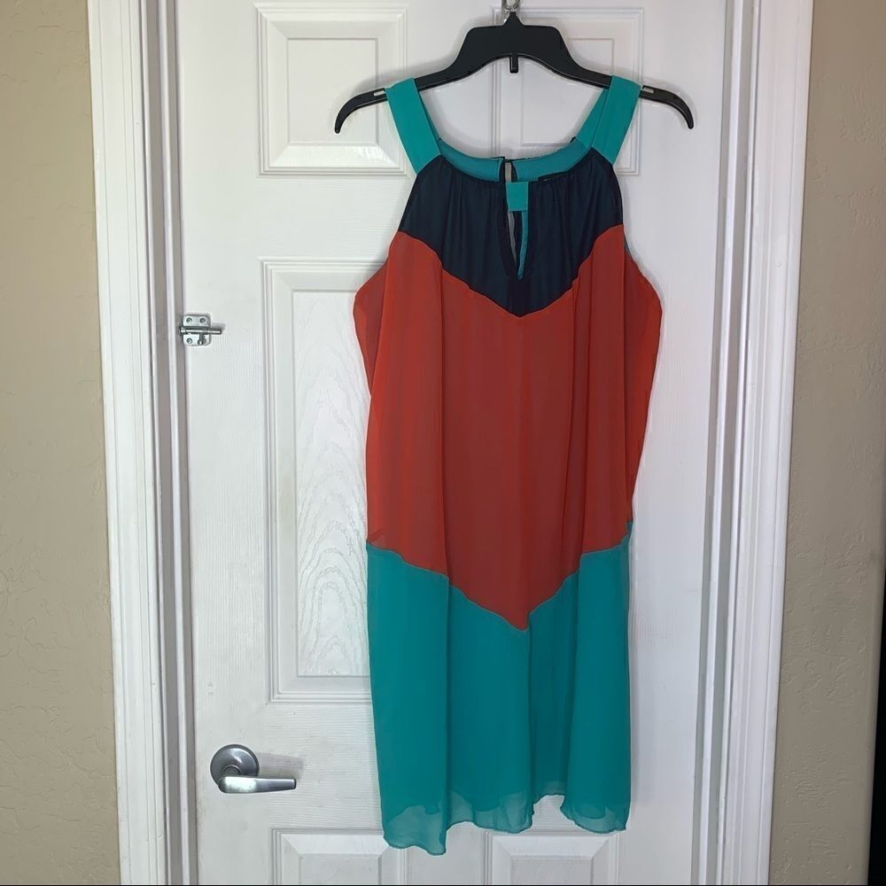 Enfocus Studio Women Casual Dress Size 16W Halter Style